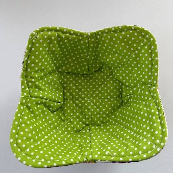 Garden Seeds bowl cozy and jar gripper - Picture 3 of 5